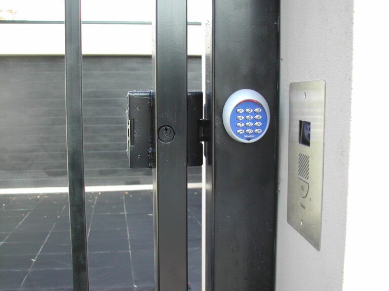 Remote control transmitter used for gate access control